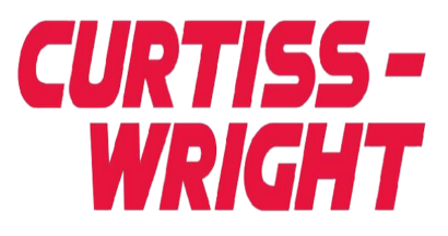 Curtiss-Wright logo announcing their ability to increase the velocity of application testing