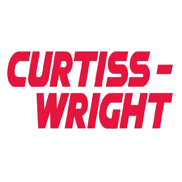 Curtiss-Wright logo announcing their ability to increase the velocity of application testing